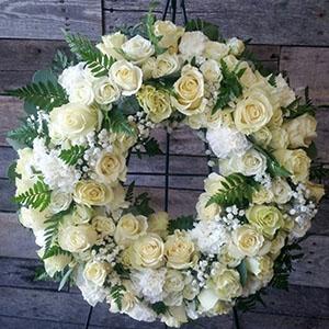 Coroa de Flores para Funeral na Zona Leste
